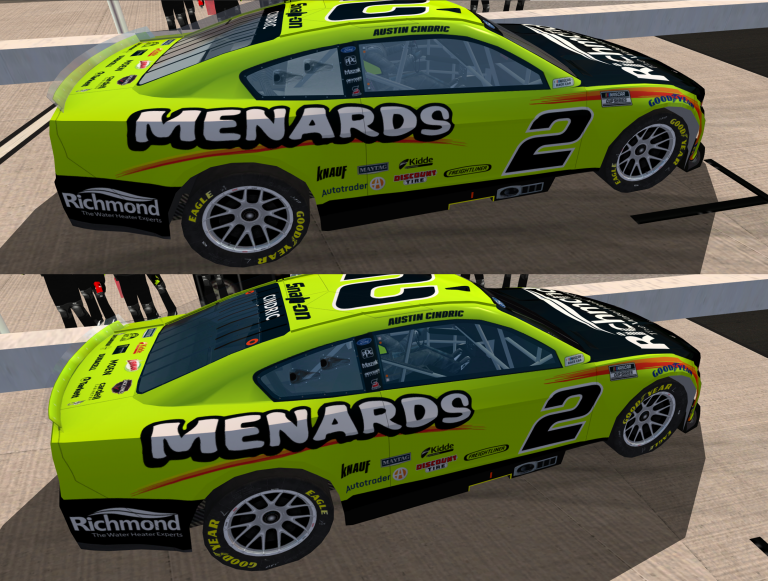 FCRD NCS22 Window Texture Update - James Hodge NR2003 Design